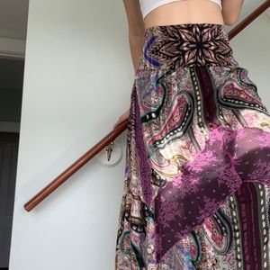 NWT Etro Milano Designer Maxi Skirt